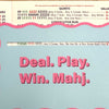 Mah Jong Shuffler Cards with Line Reader