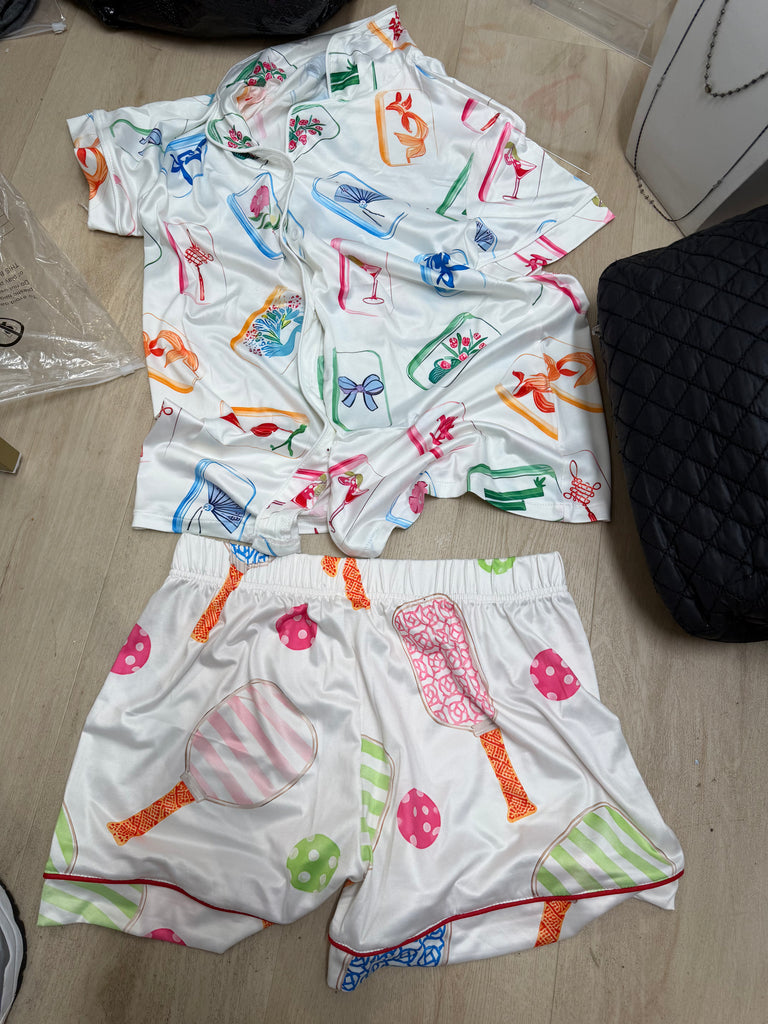 Mahj Pajama Set
