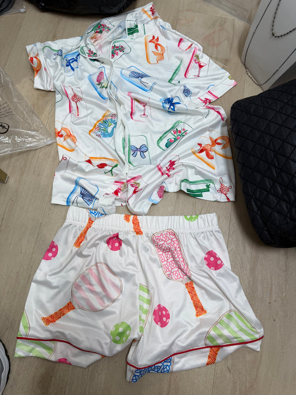 Mahj Pajama Set