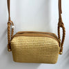 Gina Raffia Crossbody Bag