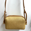 Gina Raffia Crossbody Bag