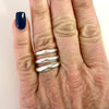 Silver Triple Band Ring