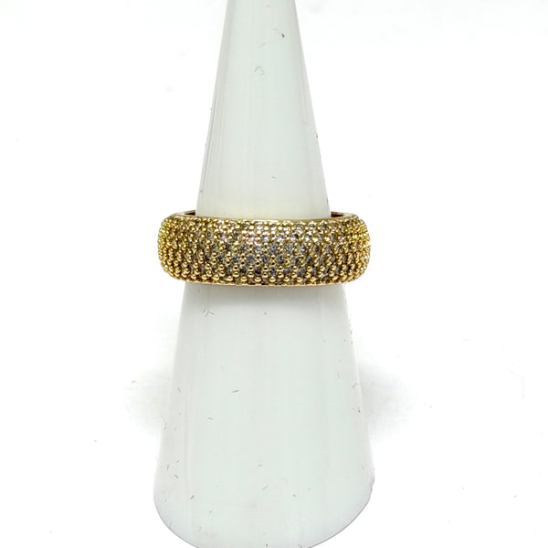 Pave Diamond Eternity Band