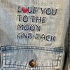 To The Moon and Back Denim Shirt