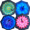 Colorful Floral Double Layer Inverted Umbrellas
