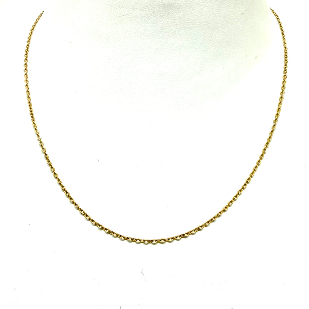 18” Gold Plated Chain