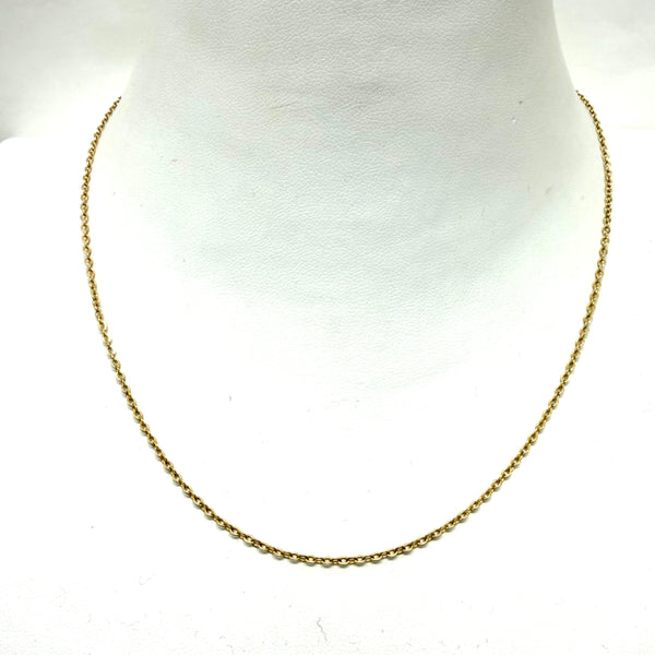 18” Gold Plated Chain