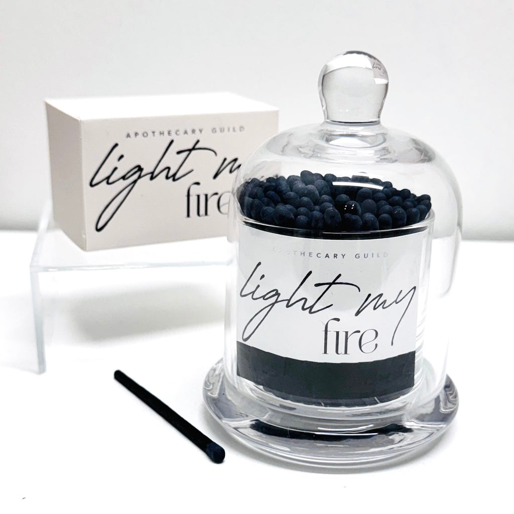 Light My Fire Glass Dome with Matches Set