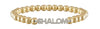 Shalom 5mm Beaded Stretch Bracelet
