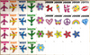 Fun Colorful Retro Pop Art Mahjong Tiles