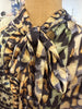 Elan Silky Print Halter Top