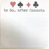 Mahjong and Canasta Pads of Paper