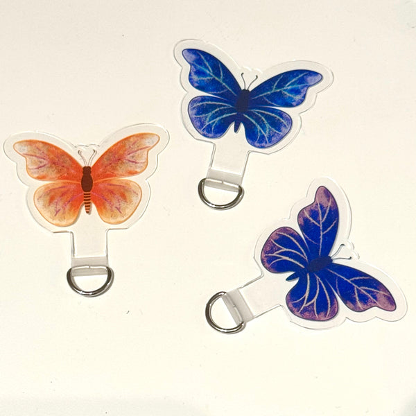 Butterfly Phone Lanyard Connector