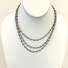 One, Three Or Five Layer Beaded Necklace