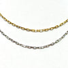 Mini Paperclip Chain Necklace