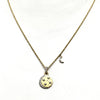 Moon And Stars Pave Necklace