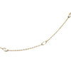 Bezel Set Oval Diamond by the Yard Necklace