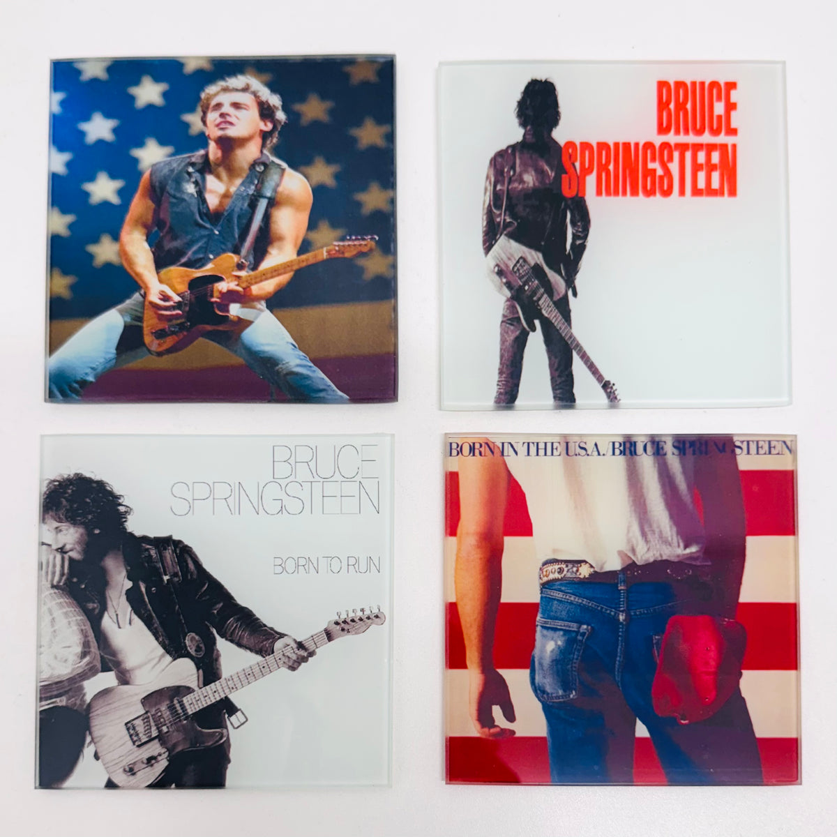 Set of Four Bruce Springsteen Coasters – Accessorize Me