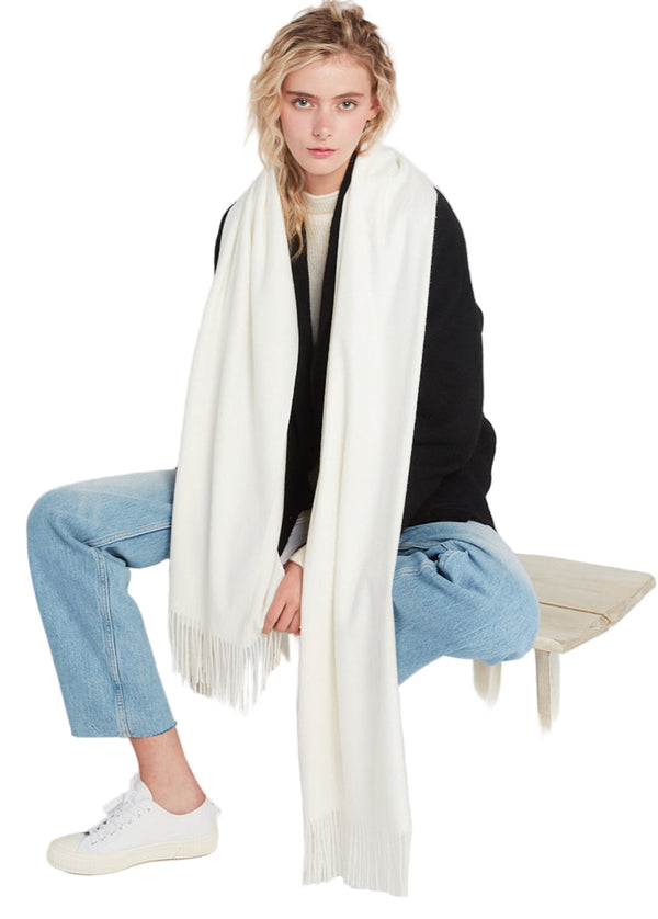 Soft Beautiful Scarf with Fringe
