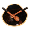 The Montauk Bowl and Servers Set