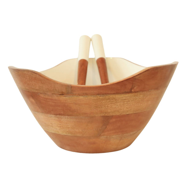 The Montauk Bowl and Servers Set