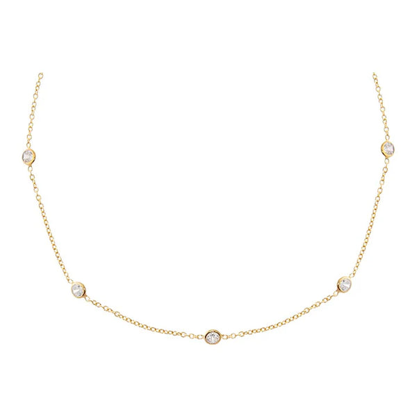Diamond By The Yard Choker