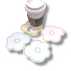 Acrylic Flower Coaster Set