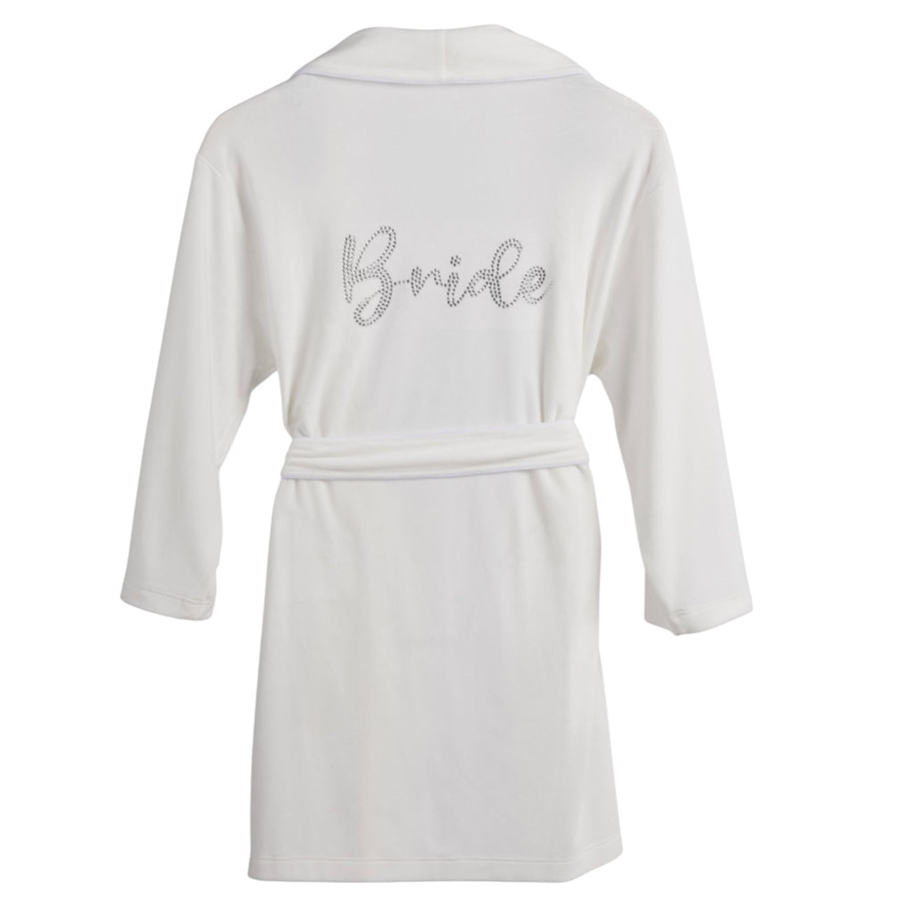 Bedazzled “Bride” Robe