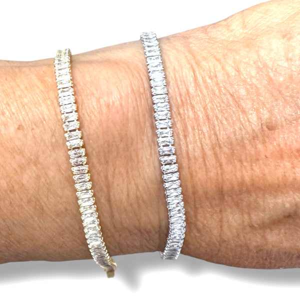 Beautiful Baguette Tennis Bracelet