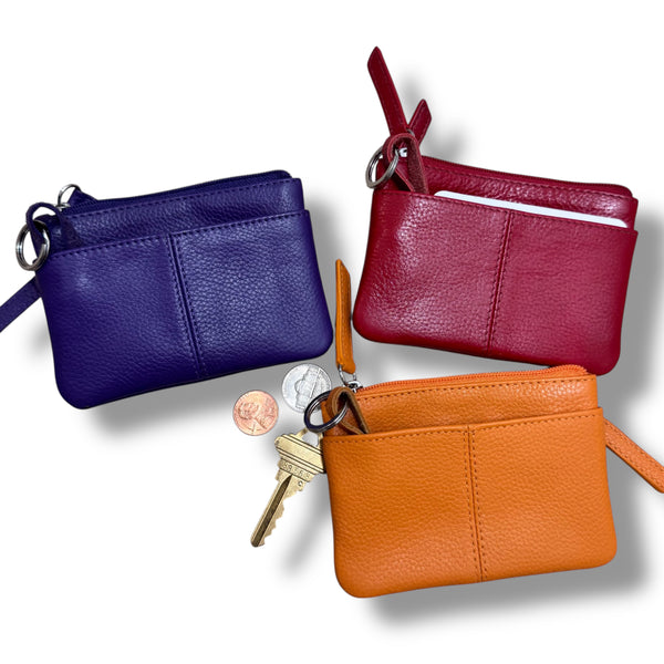 Leather Mini Key/Coin Purse