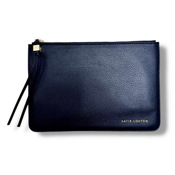 Tassel Zip Top Pouch/Clutch