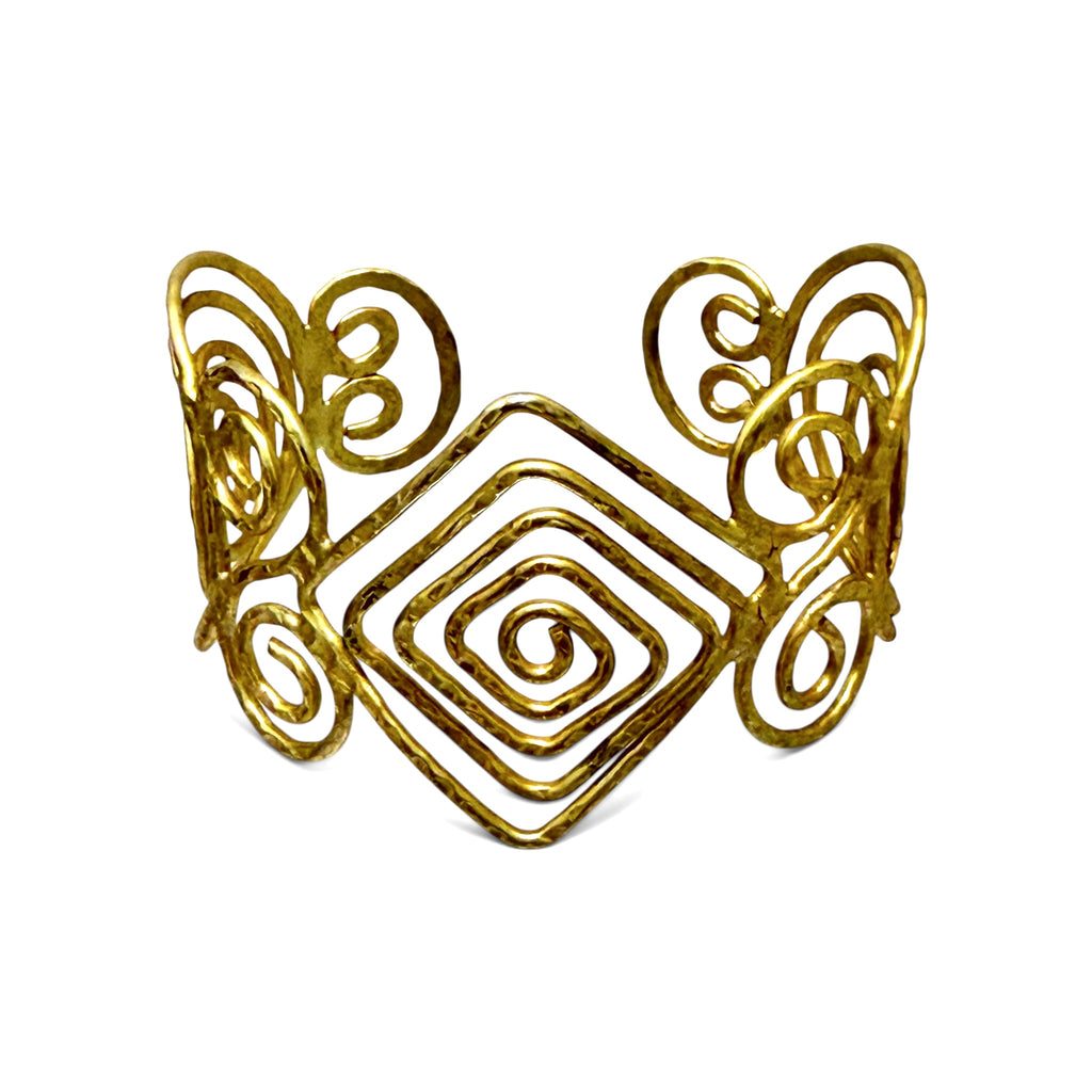 Handmade Swirl Orthia Bangle from Greece