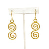Swirl Earrings from Greece