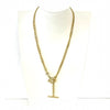 Classic Y Chain Necklace With Horse-Bit Toggle