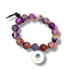Colorful Natural Stone Charm Bracelets
