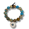 Colorful Natural Stone Charm Bracelets