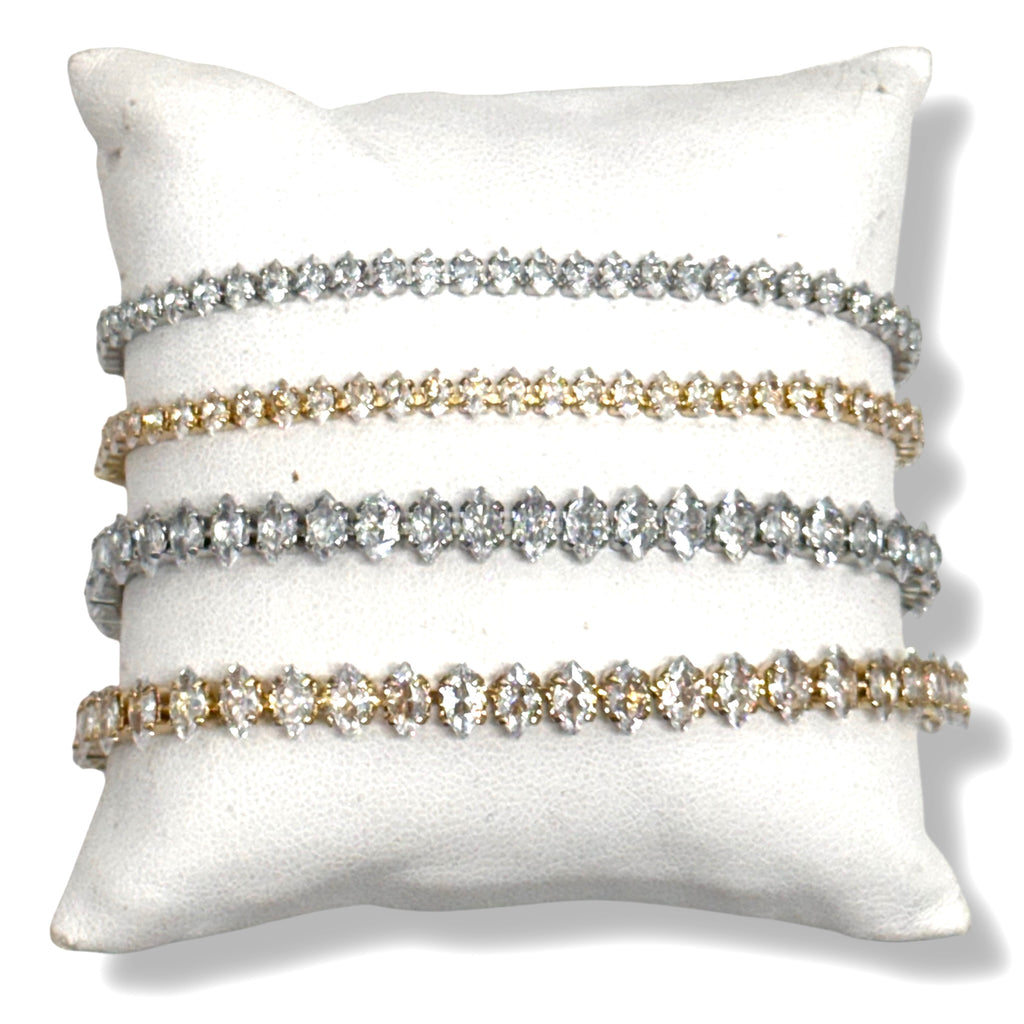 Marquis CZ Tennis Bracelets