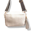 Willow Woven Camera Crossbody Bag