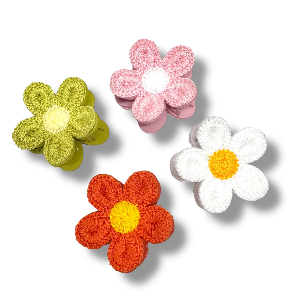 Flower Hair Clips