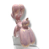 Medium Irridescent Pink Balloon Dog
