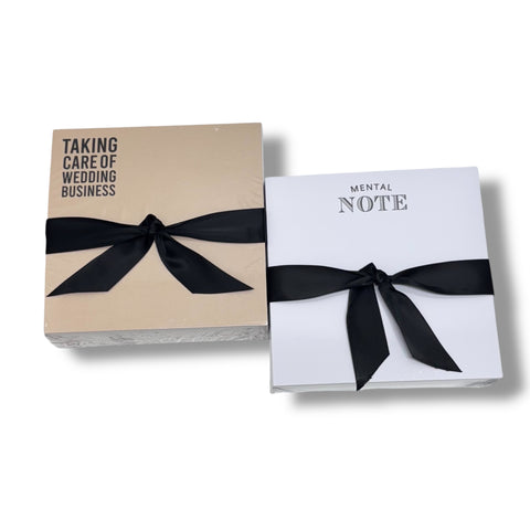 Square Notepaper In Acrylic Holder