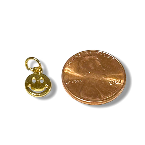 Mini Smiley Face Charm