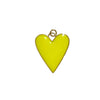 Large (1") Enamel Heart Charm