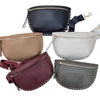 Samantha Studded Vegan Leather Fanny/Crossbody Bag