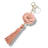 Camellia Floral Keychain