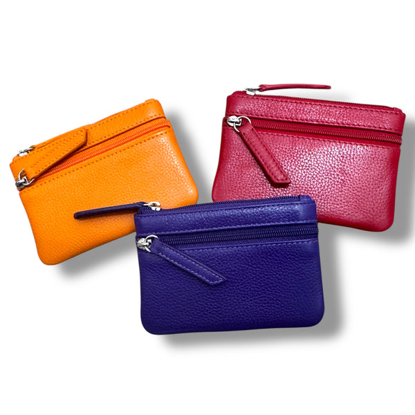 Leather Mini Key/Coin Purse