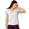 Jacin Cotton V-Neck Tee