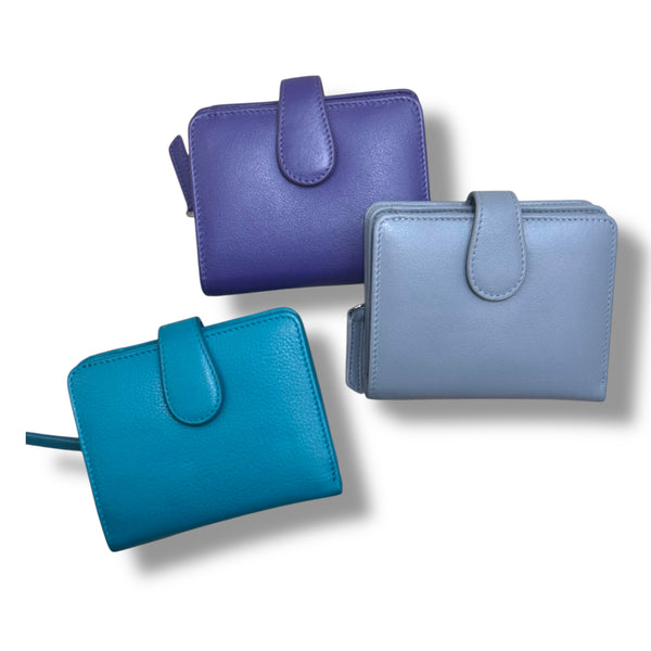 Small Leather Euro Wallet