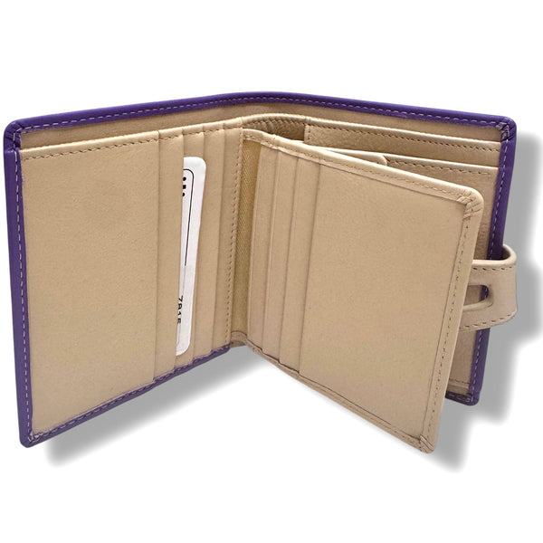 Small Wallet with Cut Out Tab