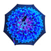 Colorful Floral Double Layer Inverted Umbrellas